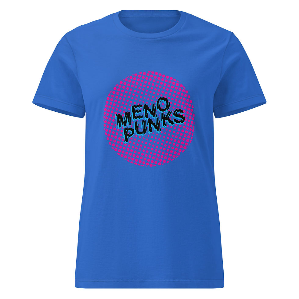 Thumbnail: MENOPUNKS  Circle Logo softstyle Femme Cut T