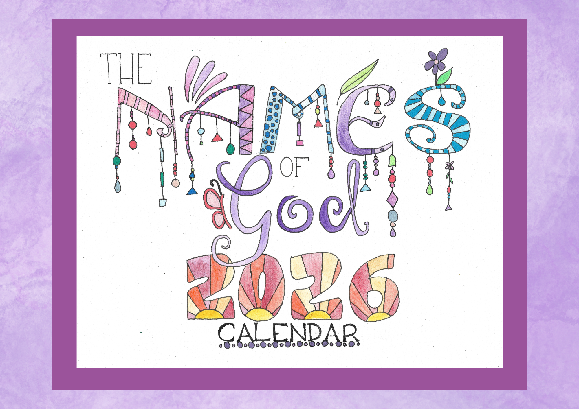 Names of God Calendar