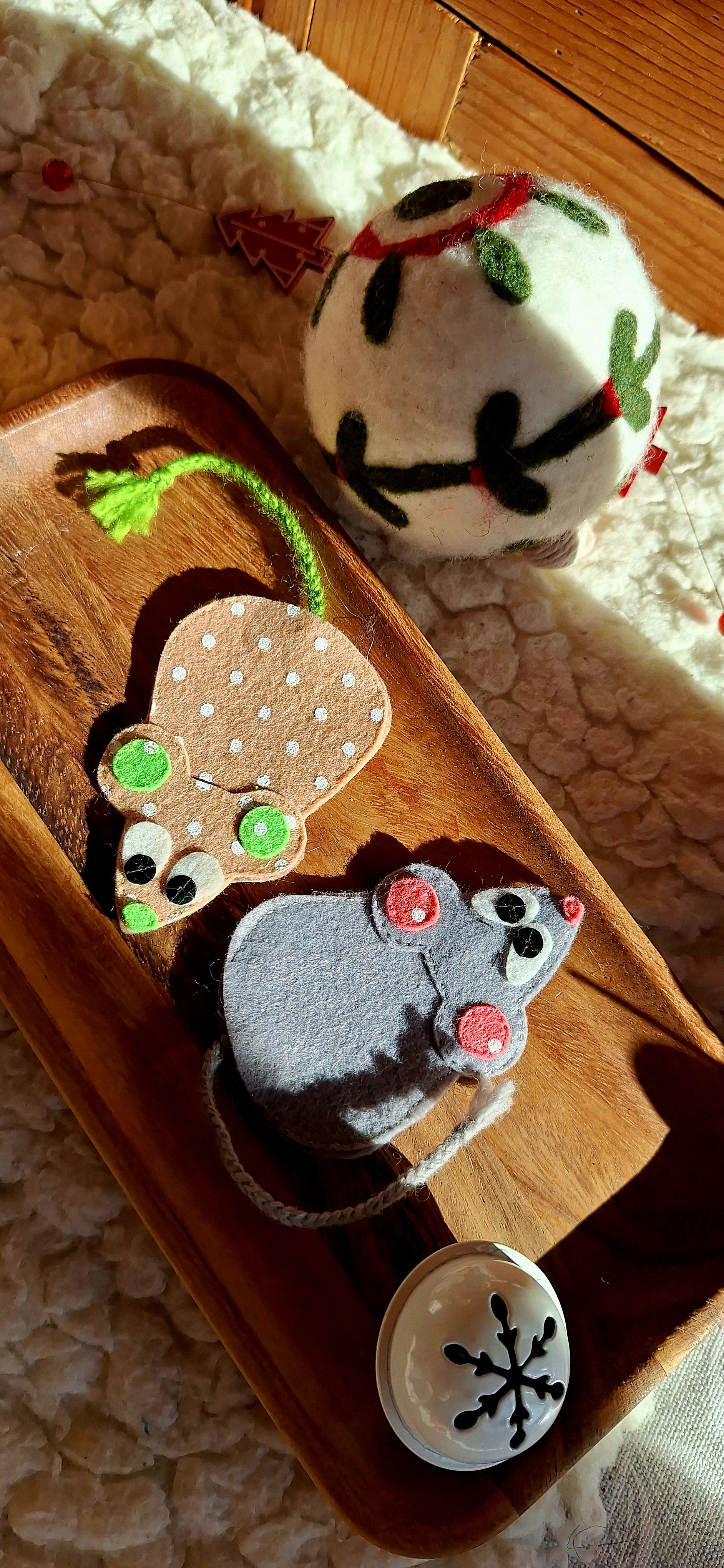 🐭Marionnettes à doigts en feutrine