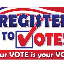 VOTER REGISTRATION DEADLINE COMING UP!