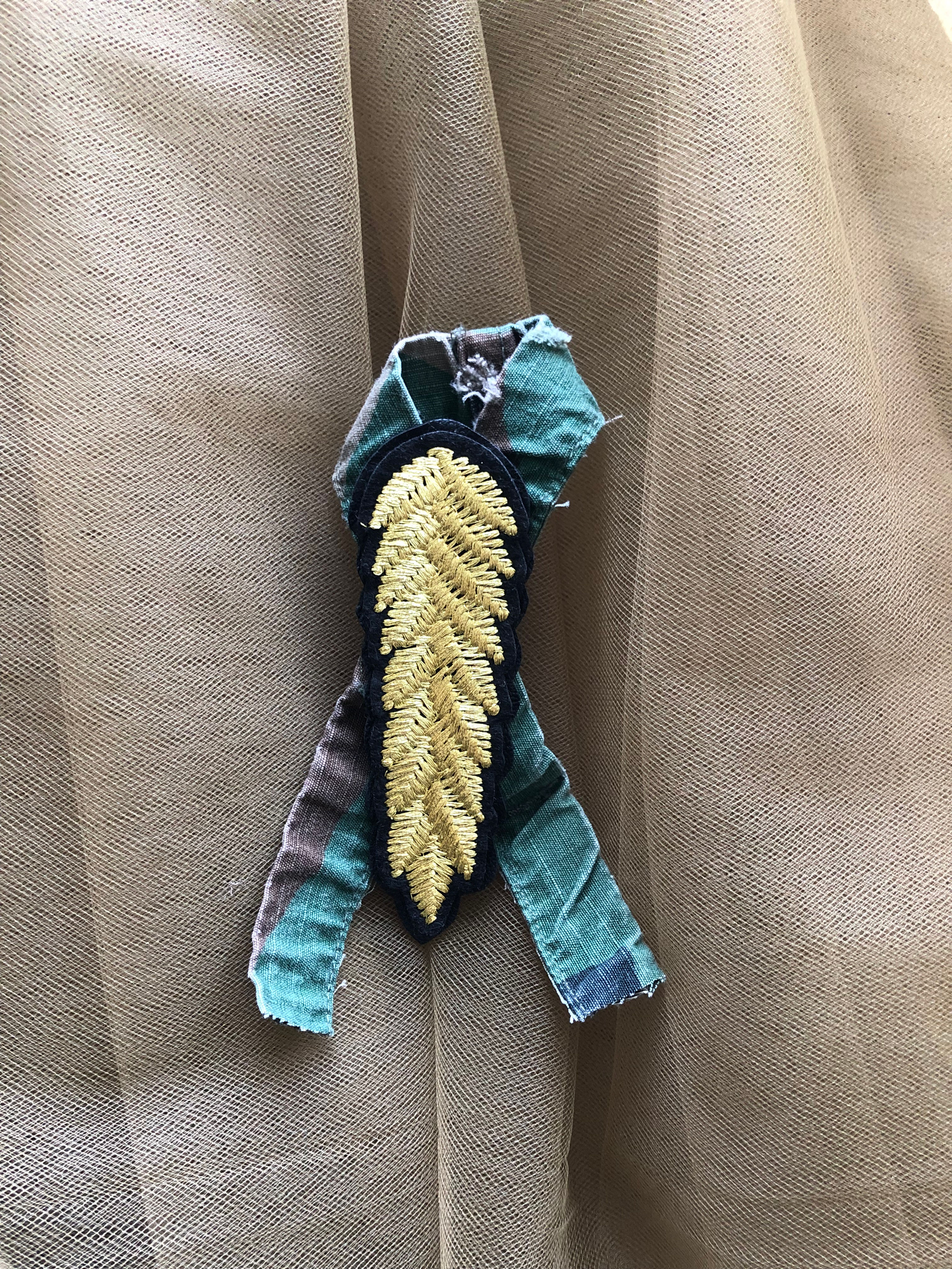 Gilded Leaf Pin