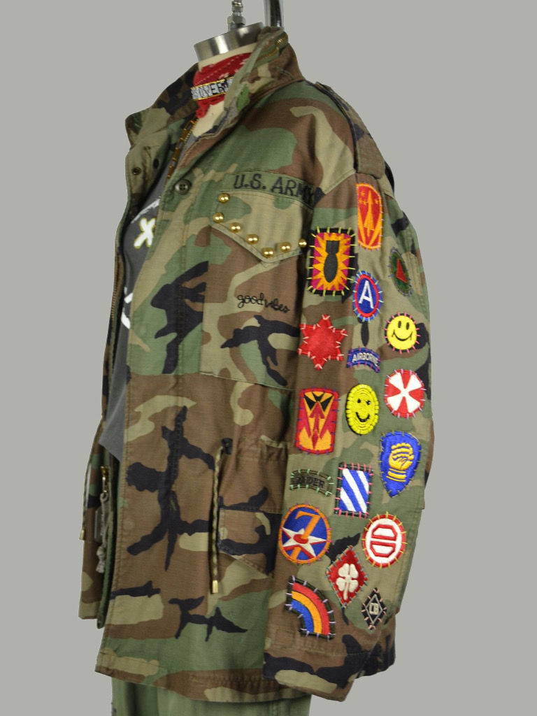Thumbnail: All Patched Up Camo M65 Jacket