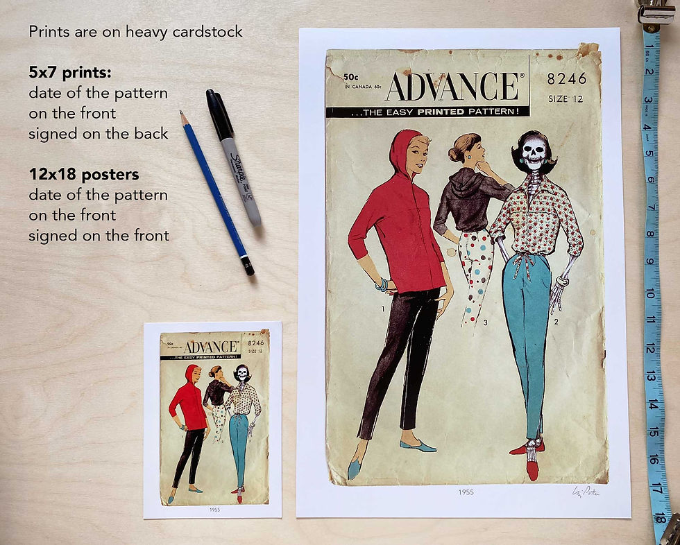 Thumbnail: Pattern 8246 Adventure wear- 1950s style