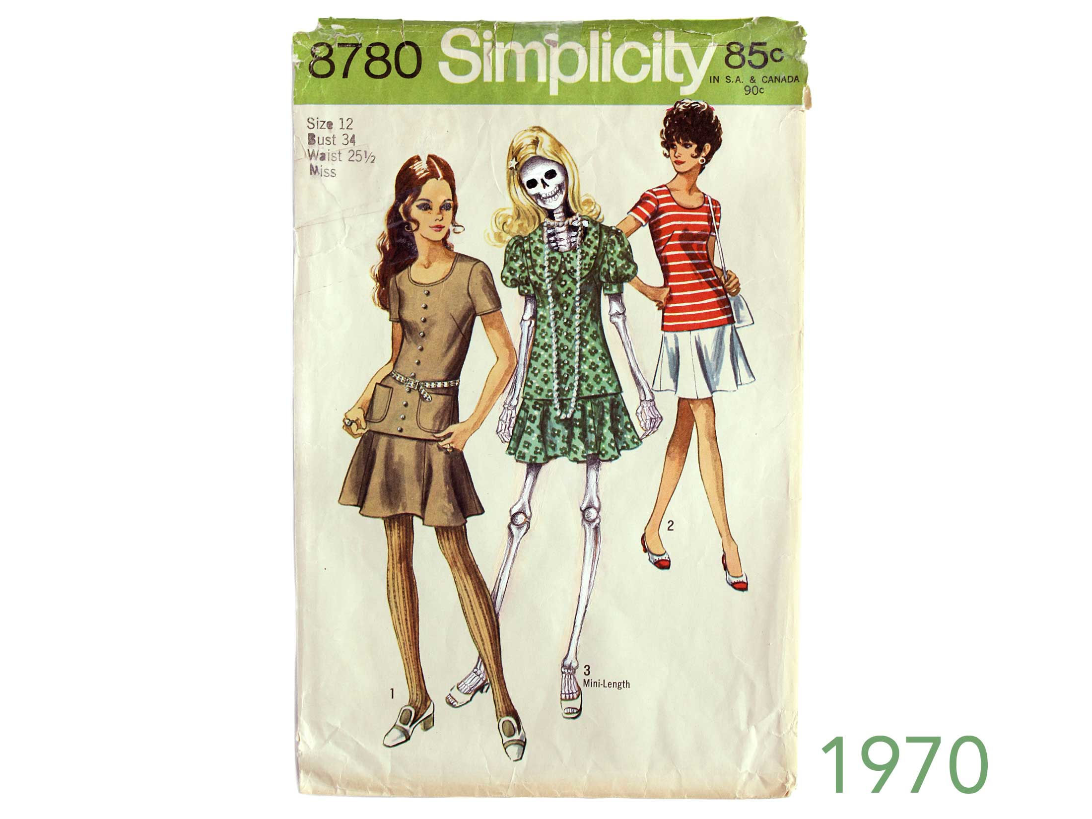 Pattern 8780 Sassy in Green