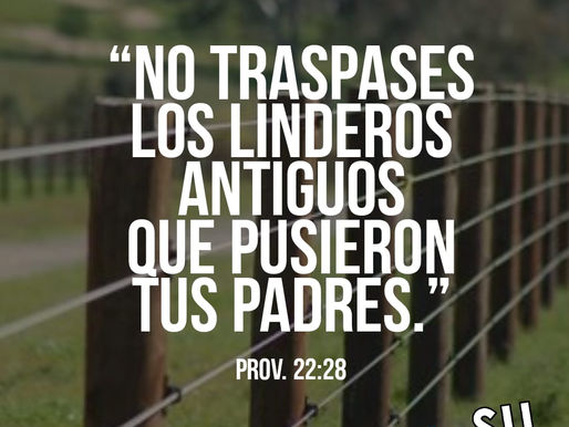 ¡TRASPASARON LOS LINDEROS!
