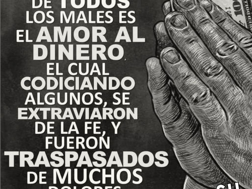 ¡LA RAÍZ DE TODOS LOS MALES!