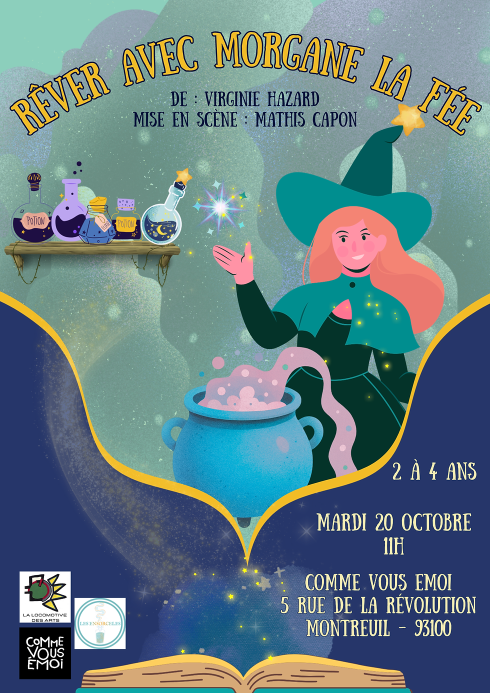 Spectacle : Rêver avec Morgane la Fée