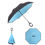 Thumbnail: Print Reversed Umbrella with Straight Handle