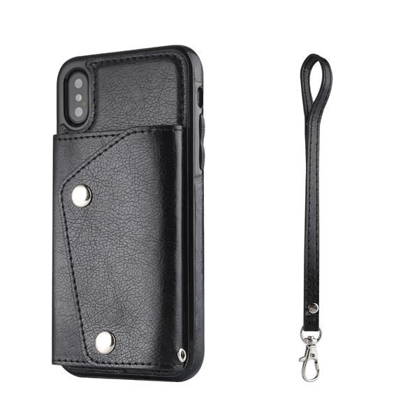 Thumbnail: Wallet Folio Phone Leather Case