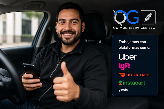 Taxes Uber Lyft DoorDash