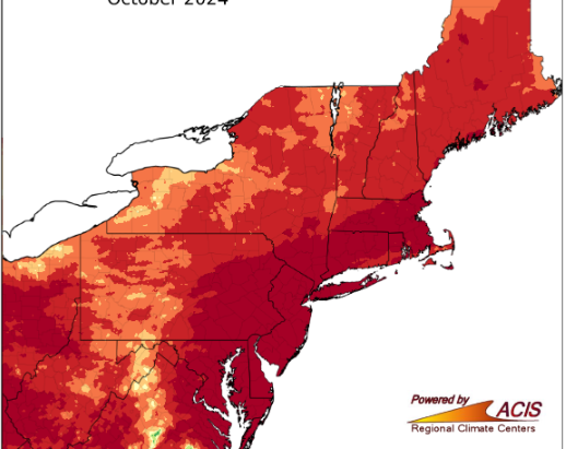 Dry Fall Leads to Drought, Fire Conditions Across New England