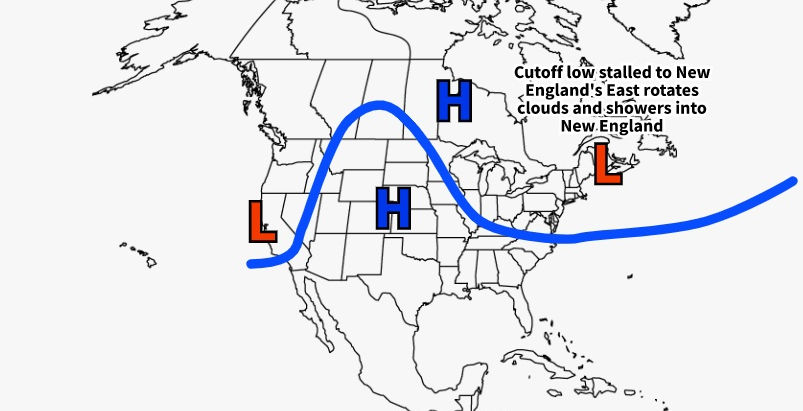 Dreary Weather Pattern Continues For New England, When Does it End?