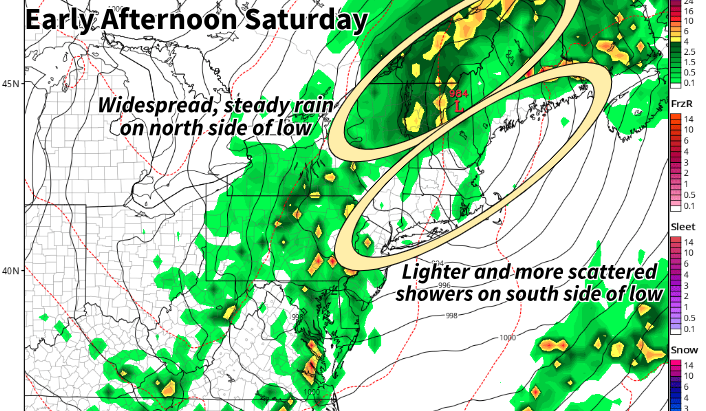 Just How Wet Will Saturday End up Being?