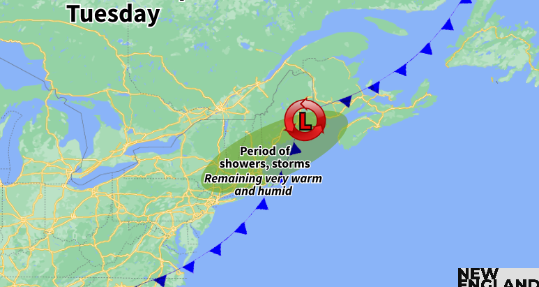 New England Weather This Week: Frontal Boundary