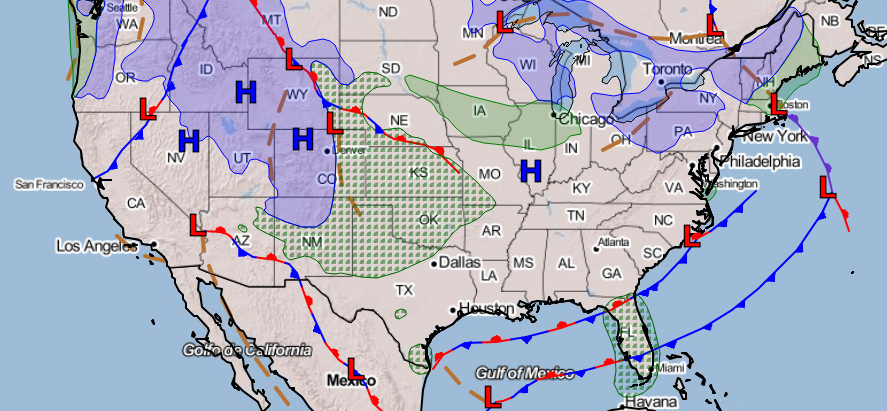 The April Frontal Boundary Has Arrived in New England