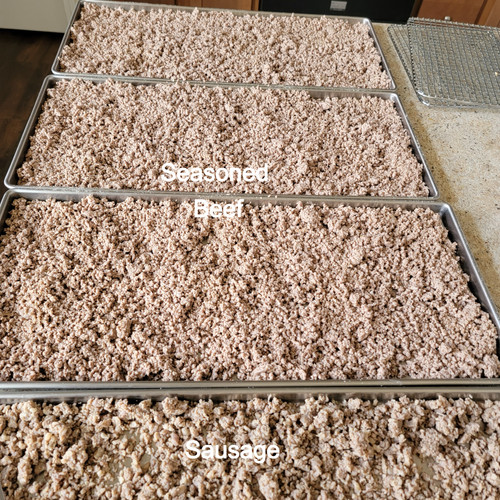 Beef Seasoned Hamburger Meat Freeze Dried