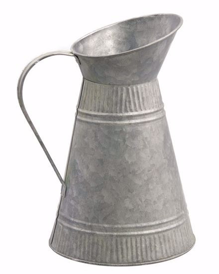 Galvanized Metal Pitcher