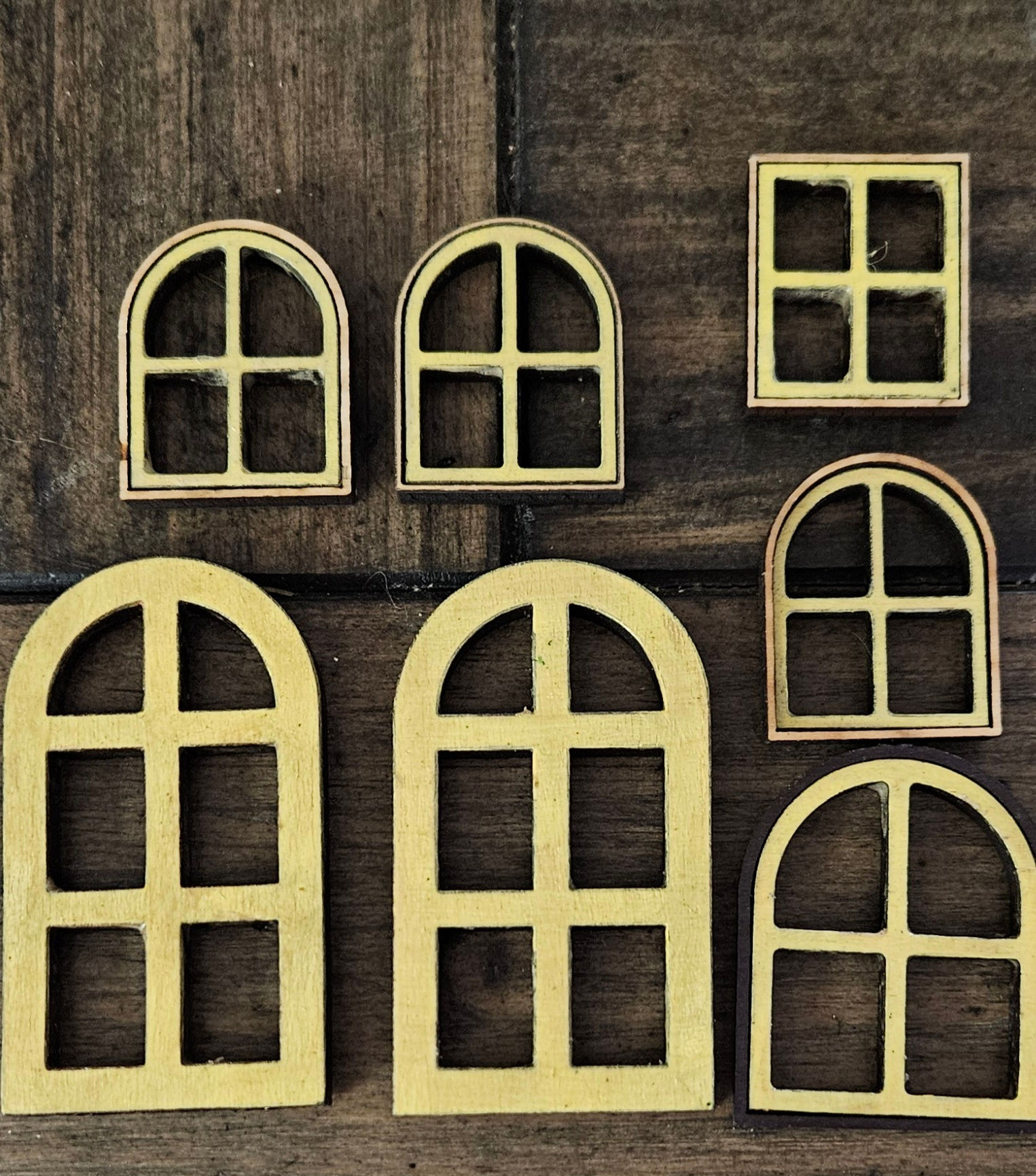 7 Miniature Windows | Tiny Windows | Gnome Windows | DIY Windows