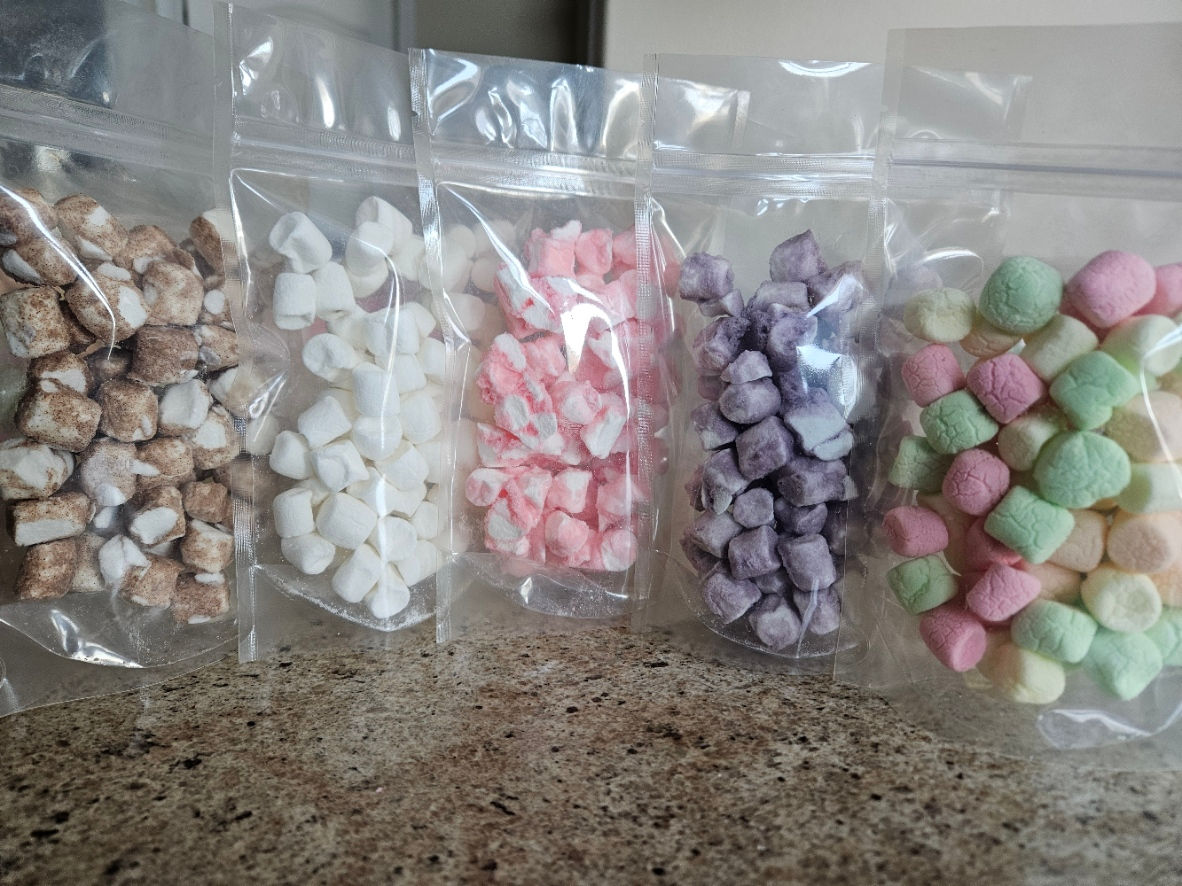 Mini Marshmallows Freeze dried | Assorted Flavors