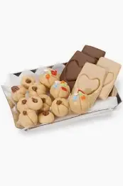 Cookie tray with cookies 1-3/8 inches
