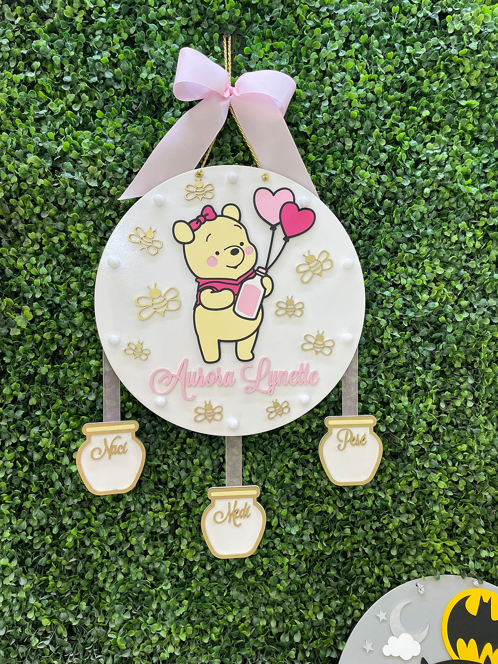 Miniatura: Colgante de maternidad de Winnie Pooh 2