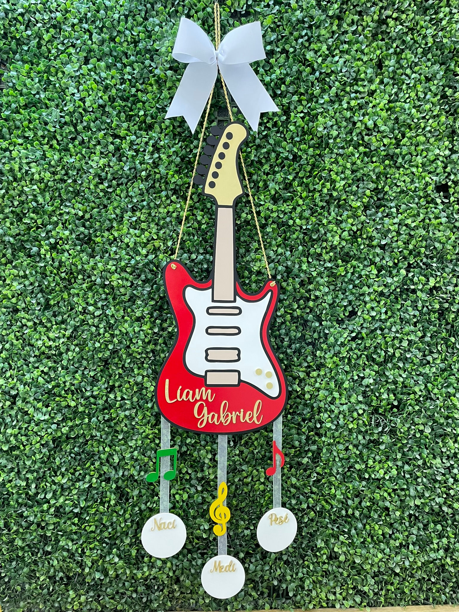 Colgante de maternidad de Guitarra