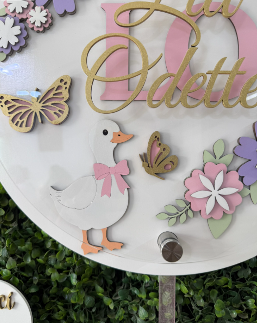 Miniatura: Colgante de maternidad de ganso 1 flores
