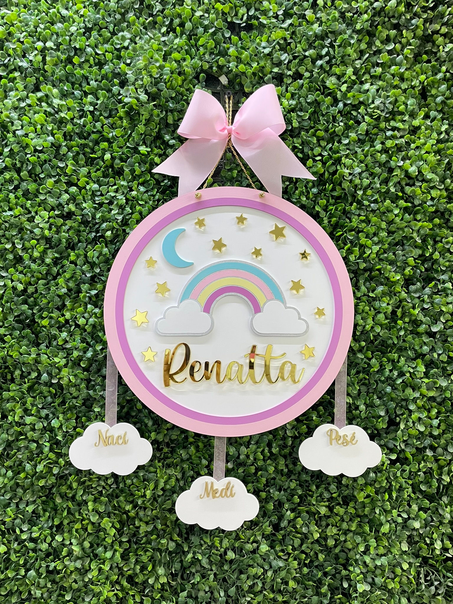 Colgante de maternidad Arcoiris 7