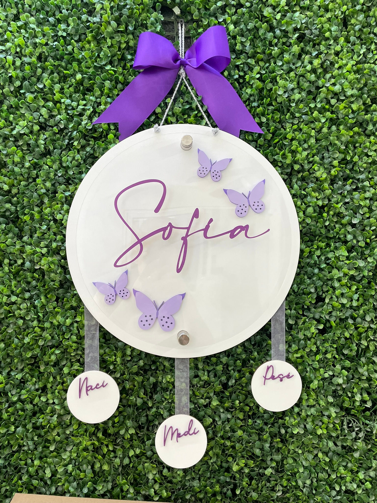 Colgante de maternidad de Mariposas 4