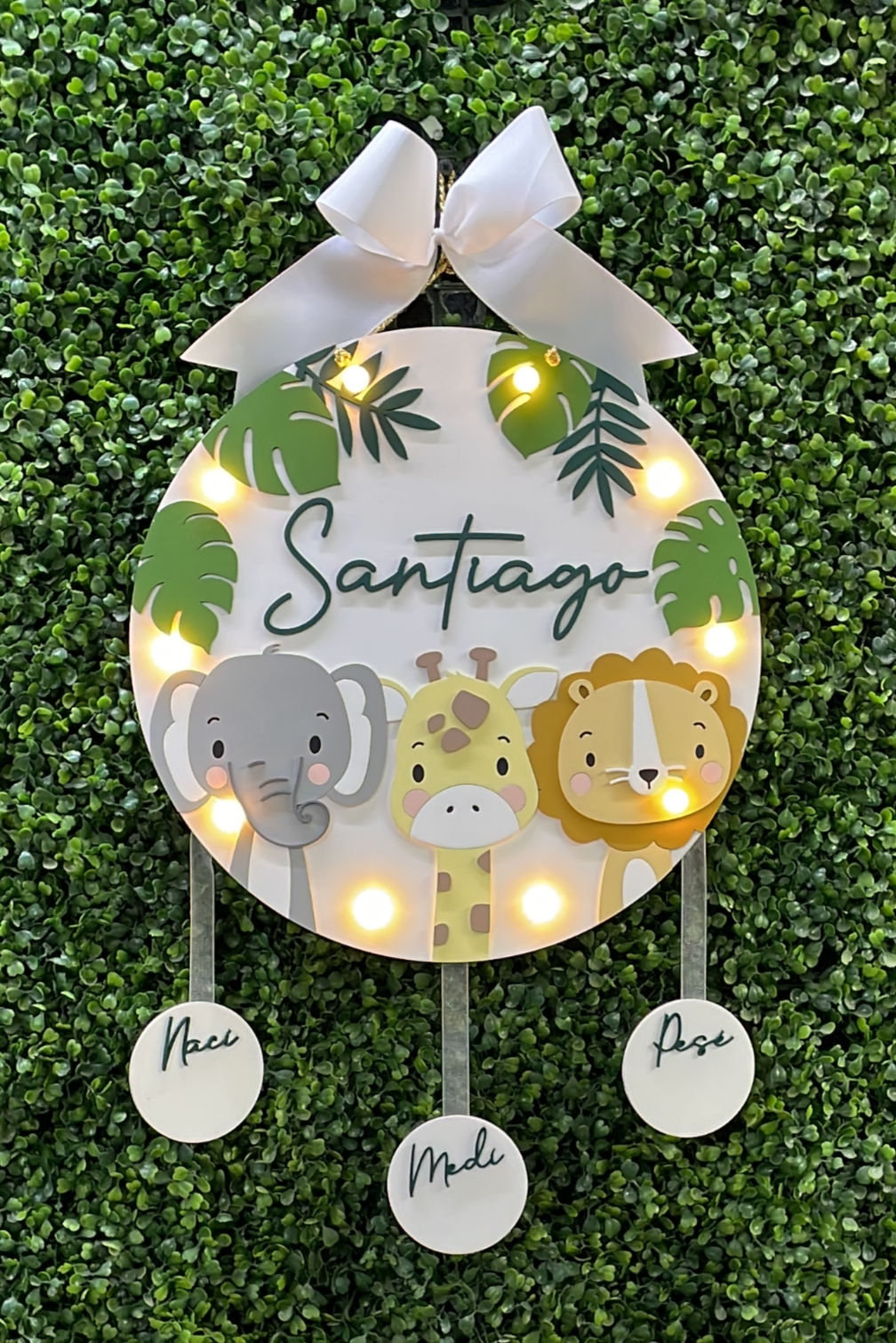 Colgante de maternidad de Safari 29