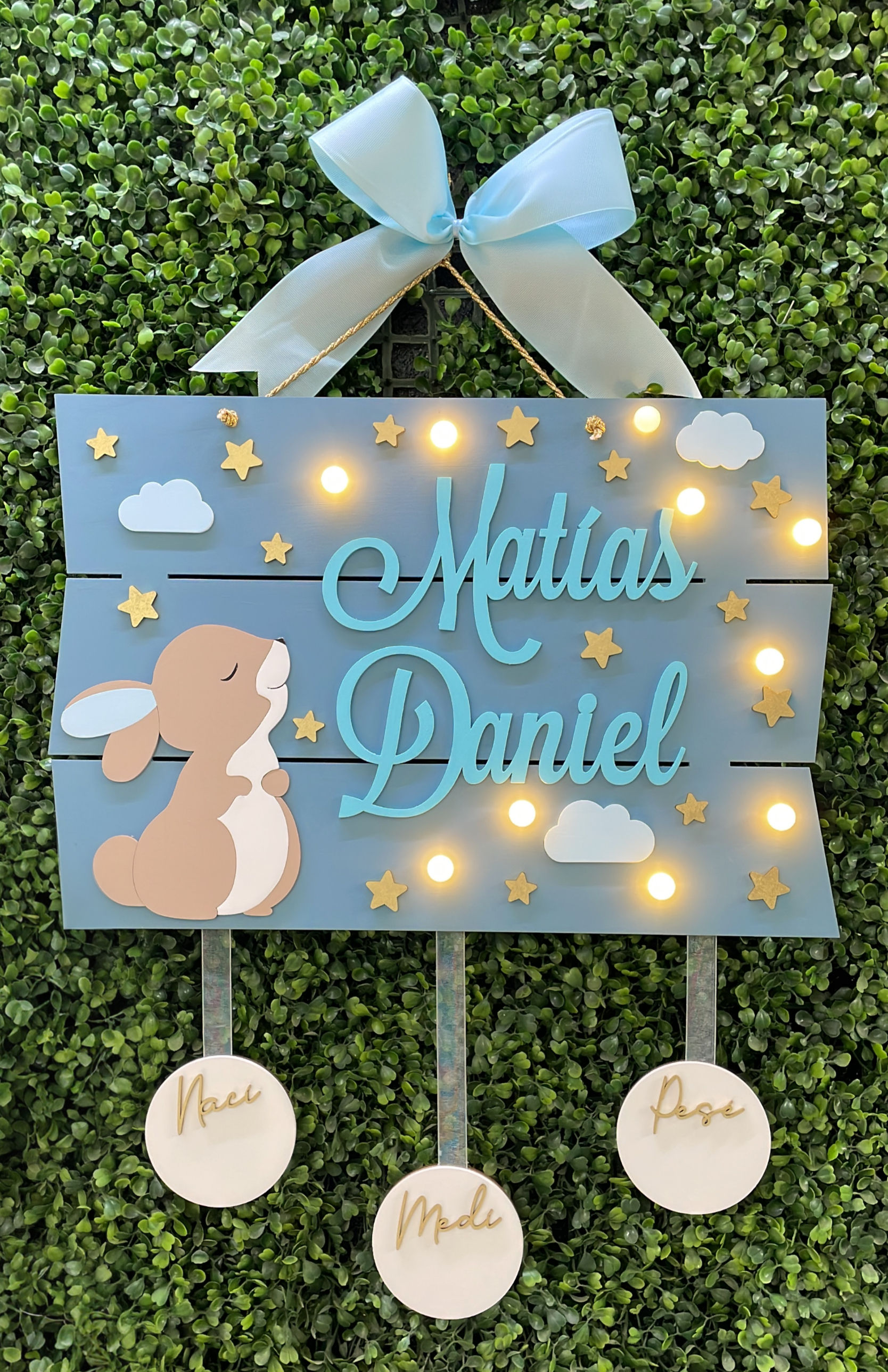 Colgante de maternidad de Conejo 3 Conejito