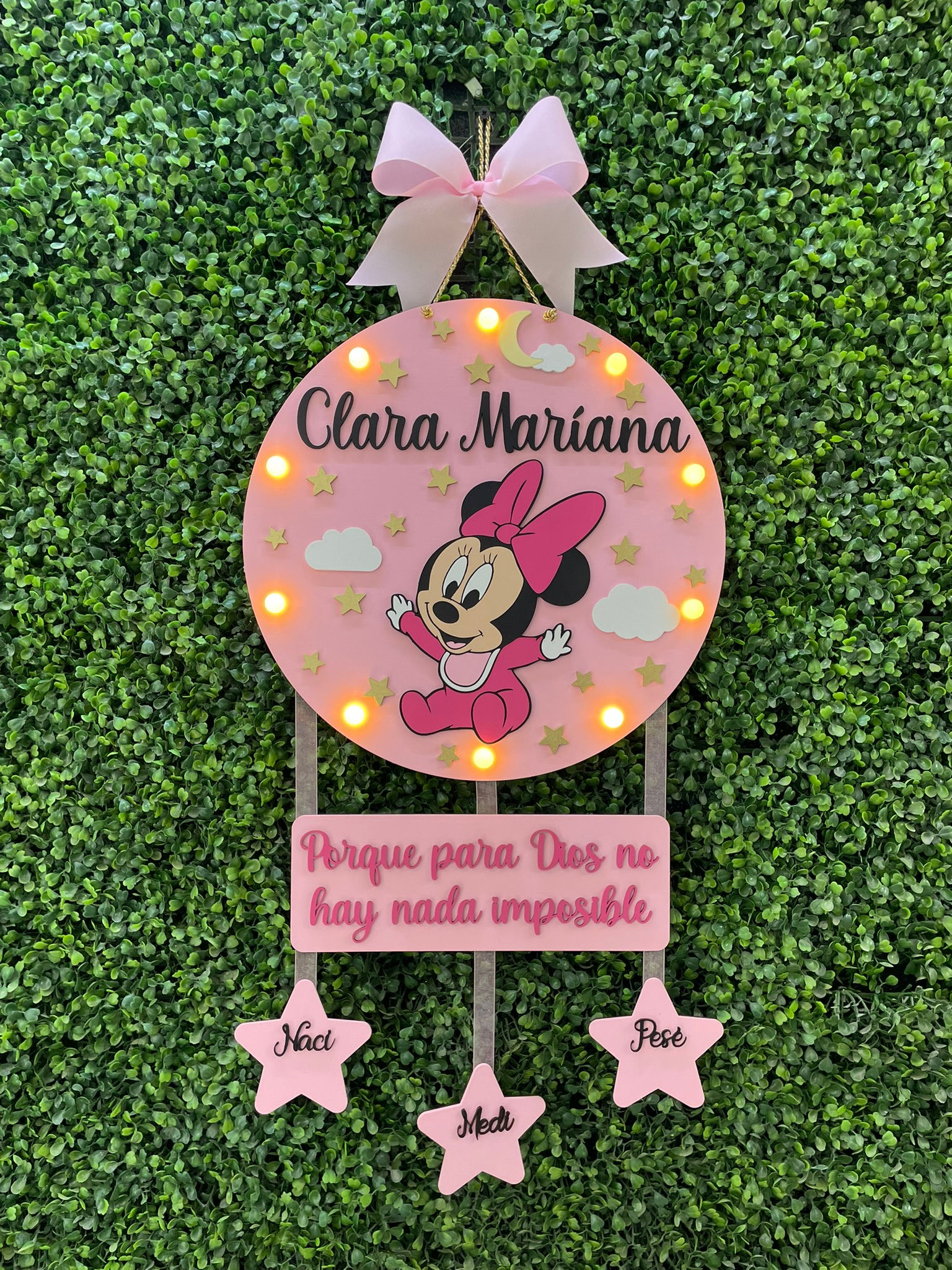 Colgante de maternidad de Minnie Mouse 2