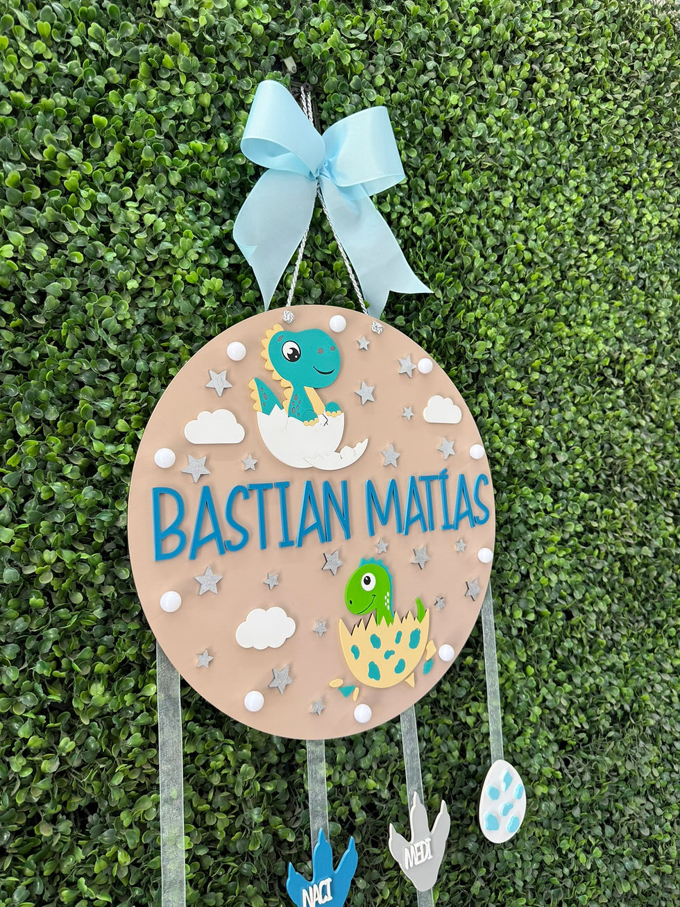 Miniatura: Colgante de maternidad de Dinosaurios 16