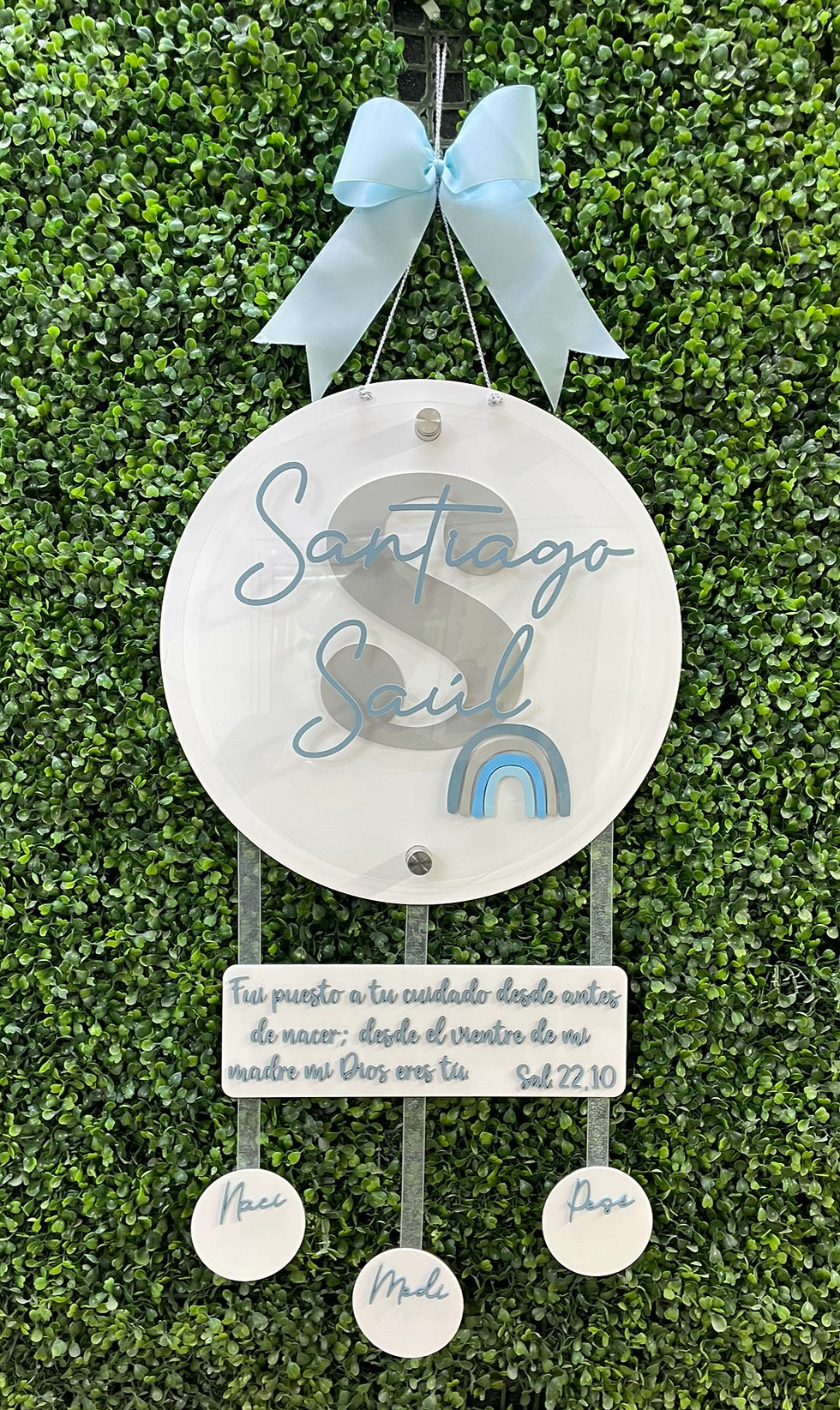 Colgante de maternidad Arcoiris 6