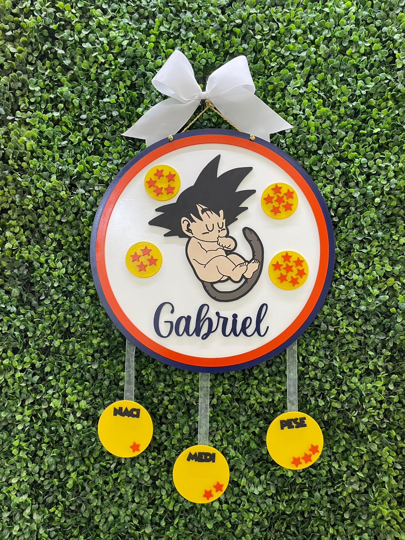 Colgante de maternidad de Goku 2