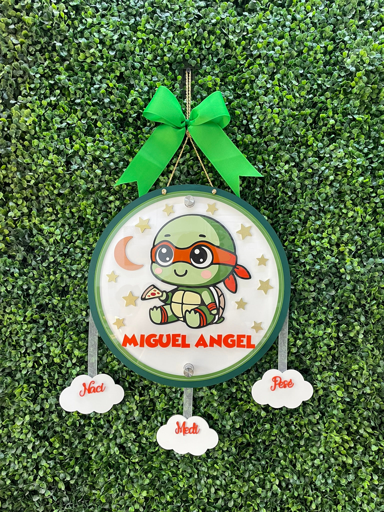 Colgante de maternidad de Tortugas Ninja 3