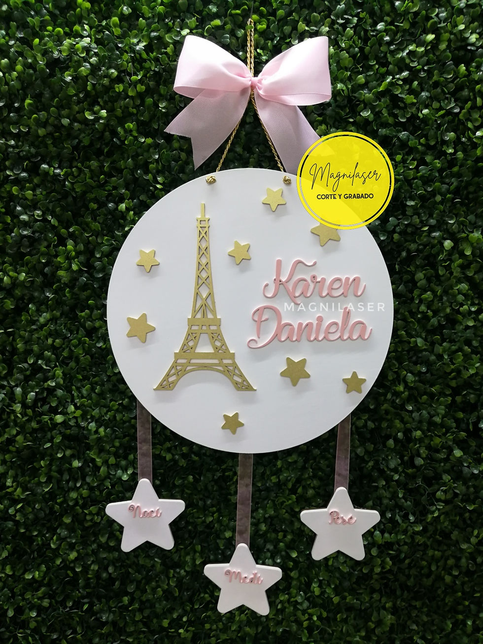 Colgante de maternidad de Torre Eiffel 1