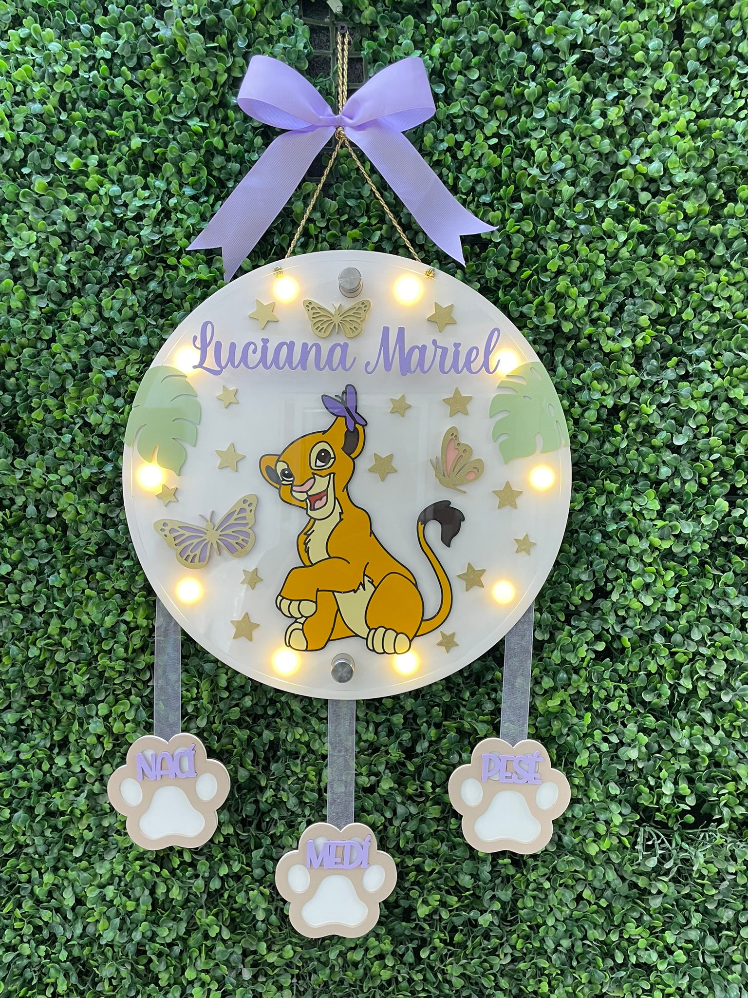 Colgante de maternidad de Nala 1 Rey león