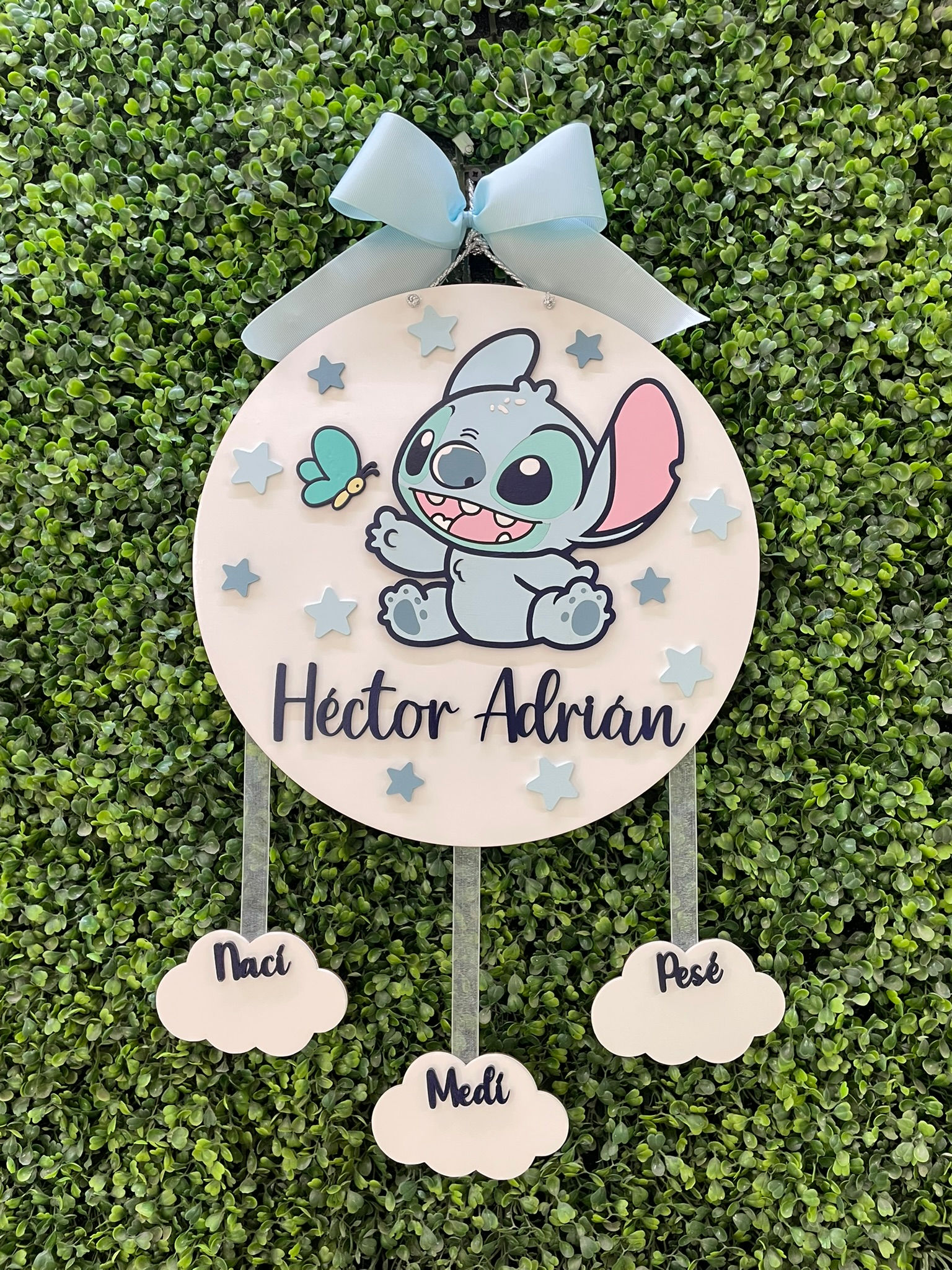 Colgante de maternidad de Stitch 1