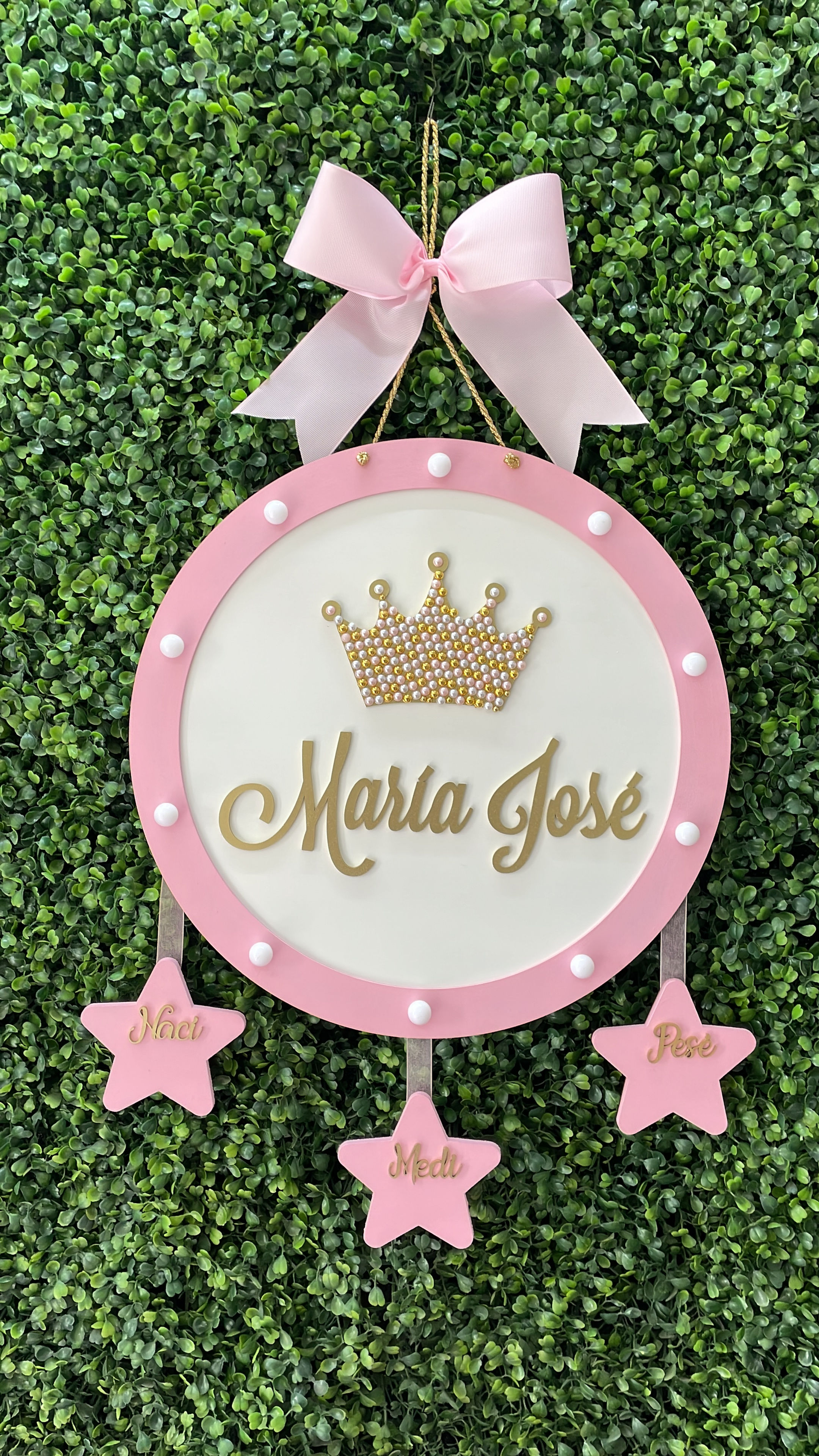 Colgante de maternidad de Corona 4 Princesa