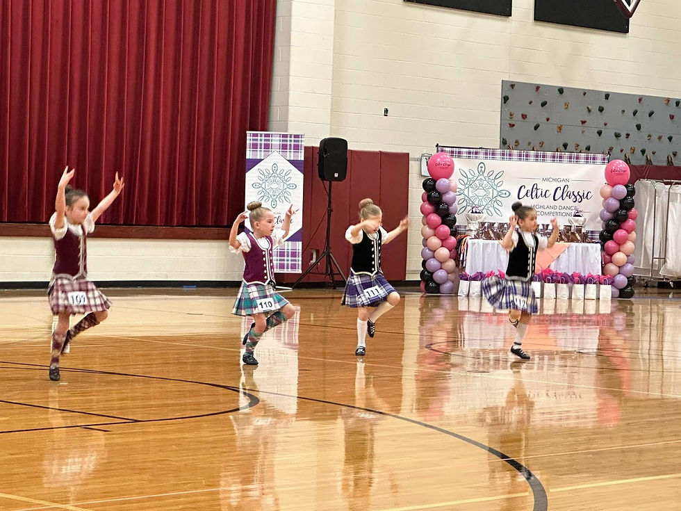 Bringing Highland Dance to Life - MI Celtic Classic Dance Competitions