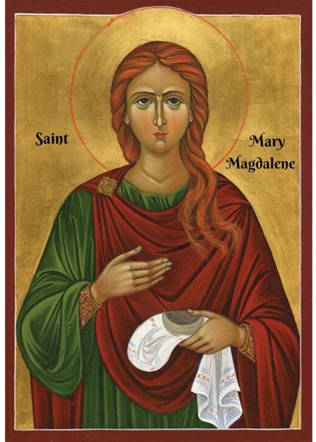 Icon of Mary Magdalene in the Orthodox tradition