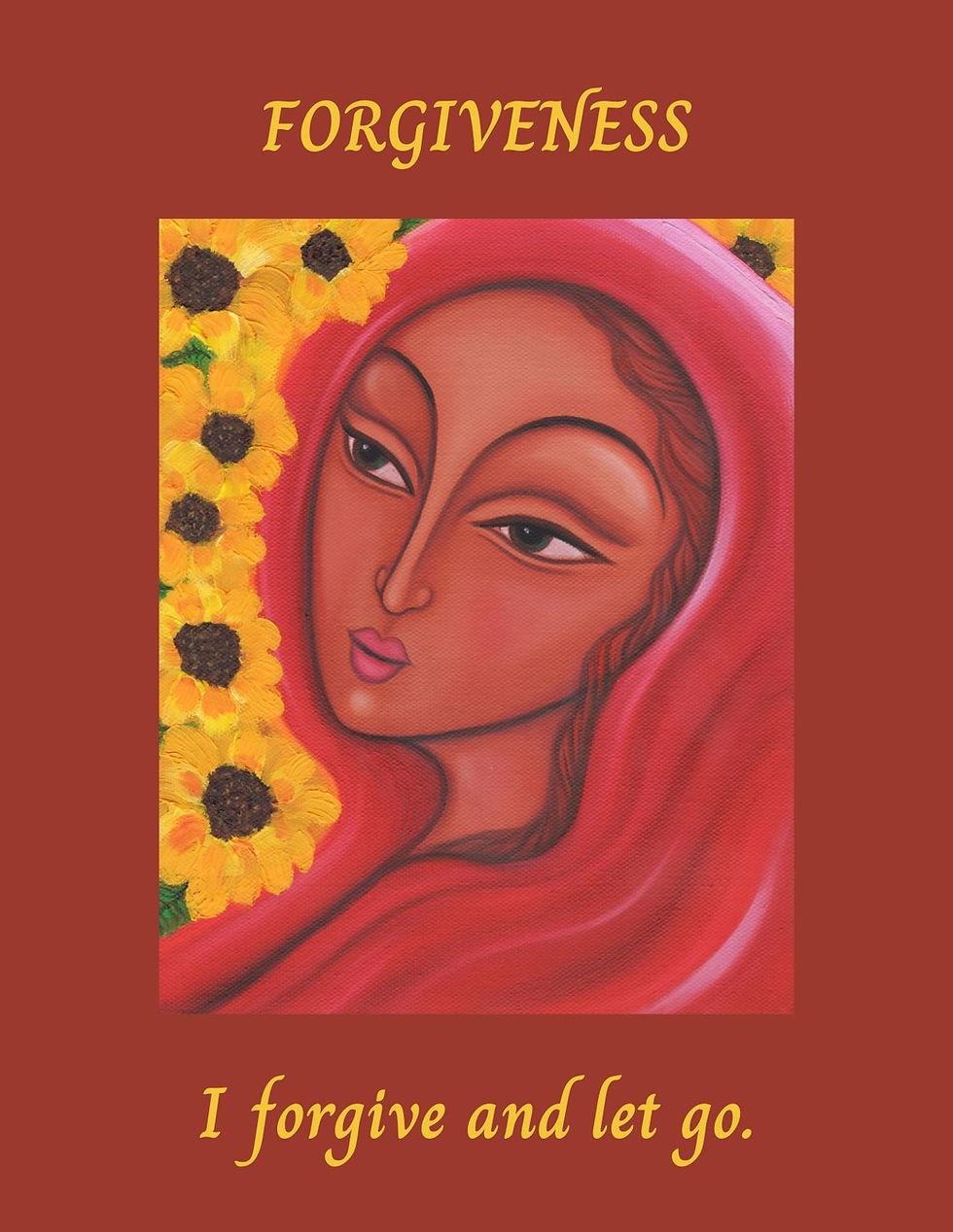 Forgiveness card from the Magdalene Muses deck by Patti Ashley and Tanya Torres