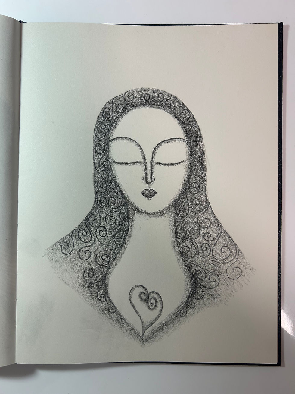 Today’s drawing of Mary Magdalene