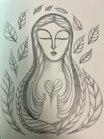 Today’s drawing of Mary Magdalene