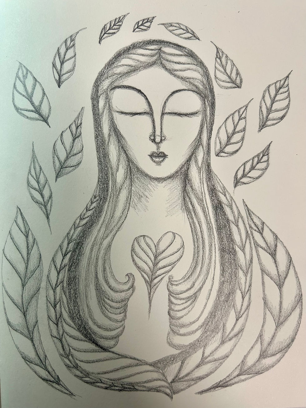 Today’s drawing of Mary Magdalene