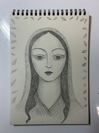 Today’s drawing of Mary Magdalene