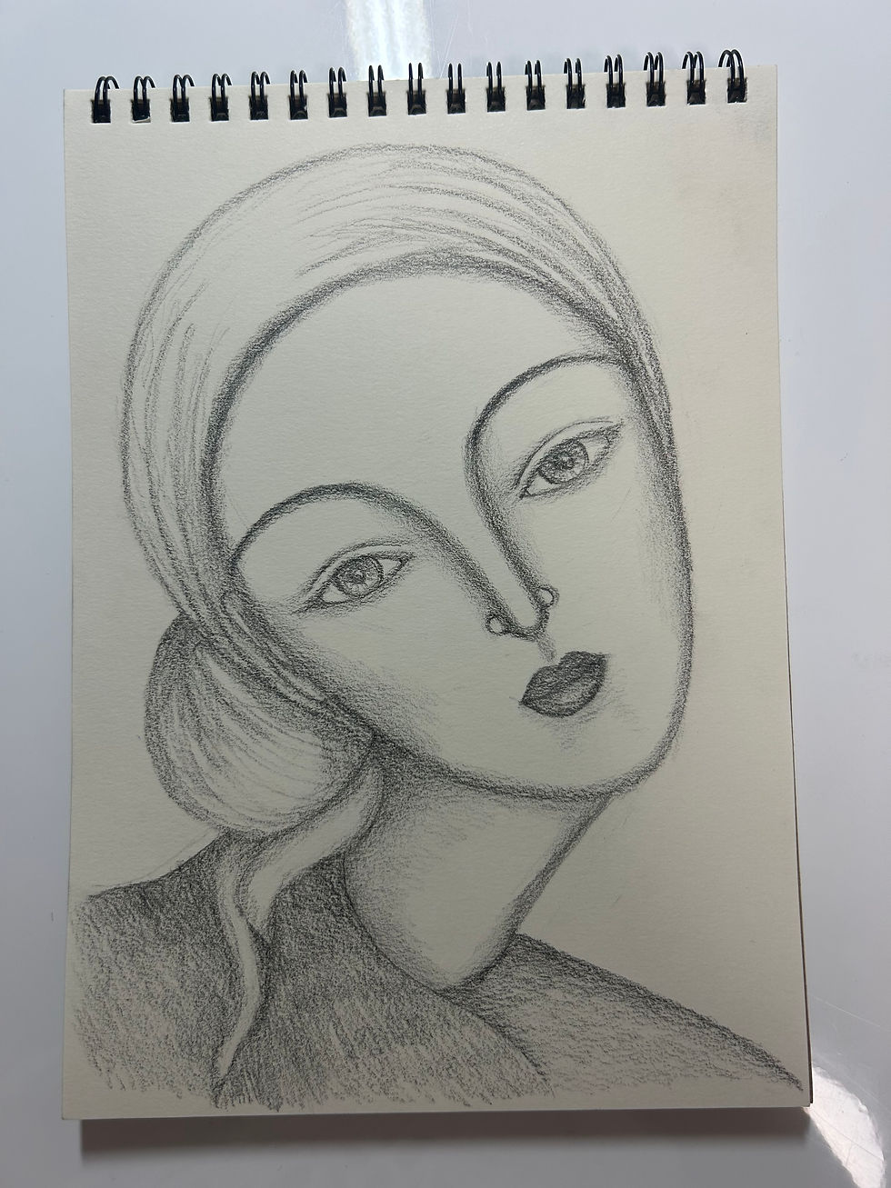 Today’s drawing of Mary Magdalene. Yesterday, I didn’t post a drawing. I will miss the one day dedicated to celebrating Mary Magdalene, plus I did lots of drawings as I dedicate the books Creative Soul after the book presentation before the Mary Magdalene Celebration 2025.