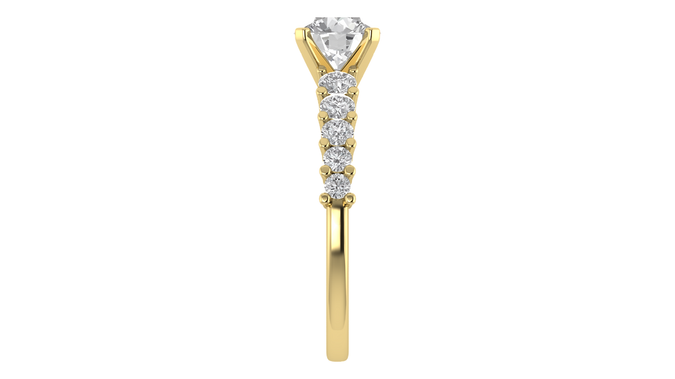Thumbnail: Elegance Solitaire Ring