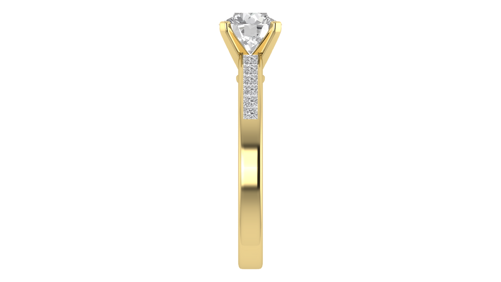 Thumbnail: Timeless Solitaire Engagement Ring